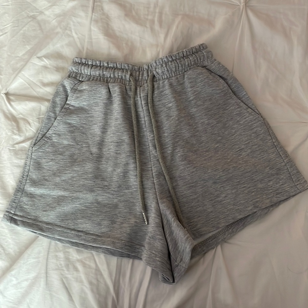 Comfy Grey Short Shorts